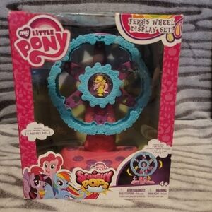 My Little Pony Ferris Wheel Display Set - Pink and Blue